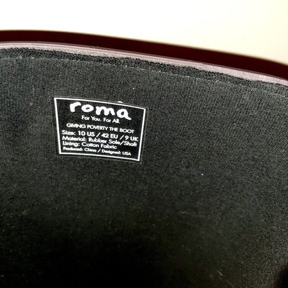 💜Authentic Roma rain boots - Picture 4 of 4